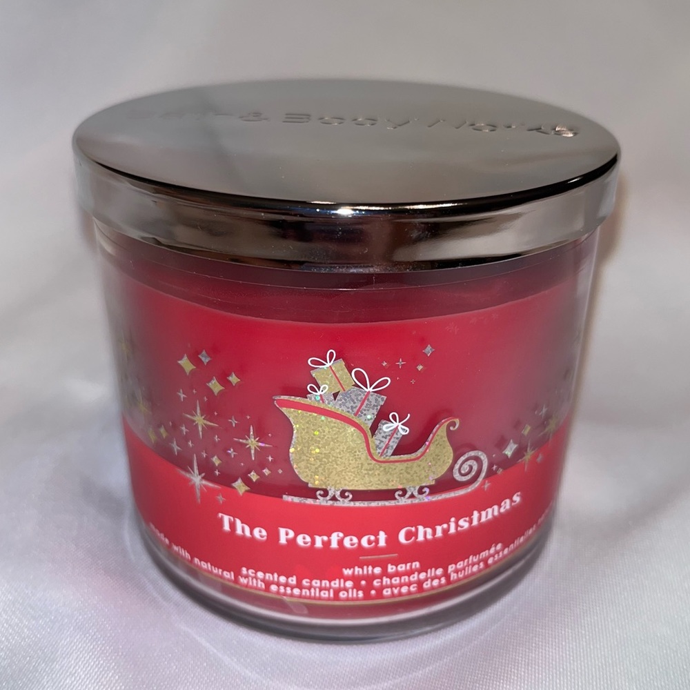 Bath & Body Works The Perfect Christmas 3 Wick Scented Candle 411 grams/14.5 oz